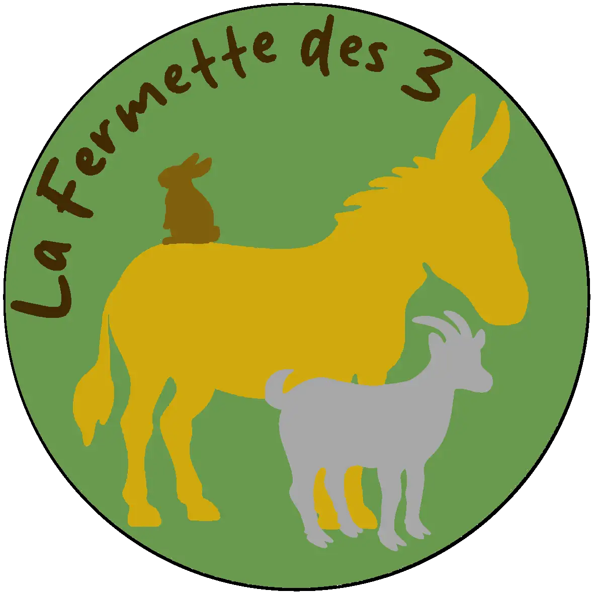 Logo de 'La fermette des 3'
