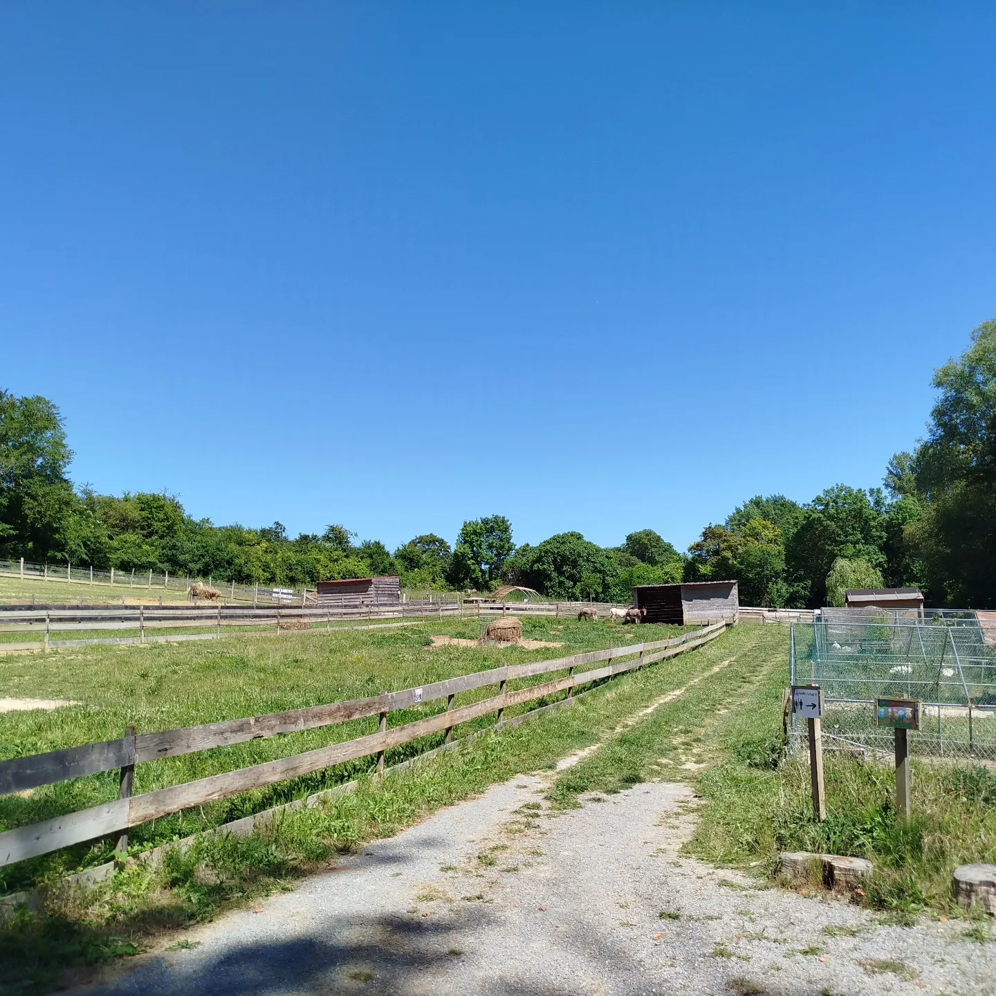 Photo de la ferme pédagogique